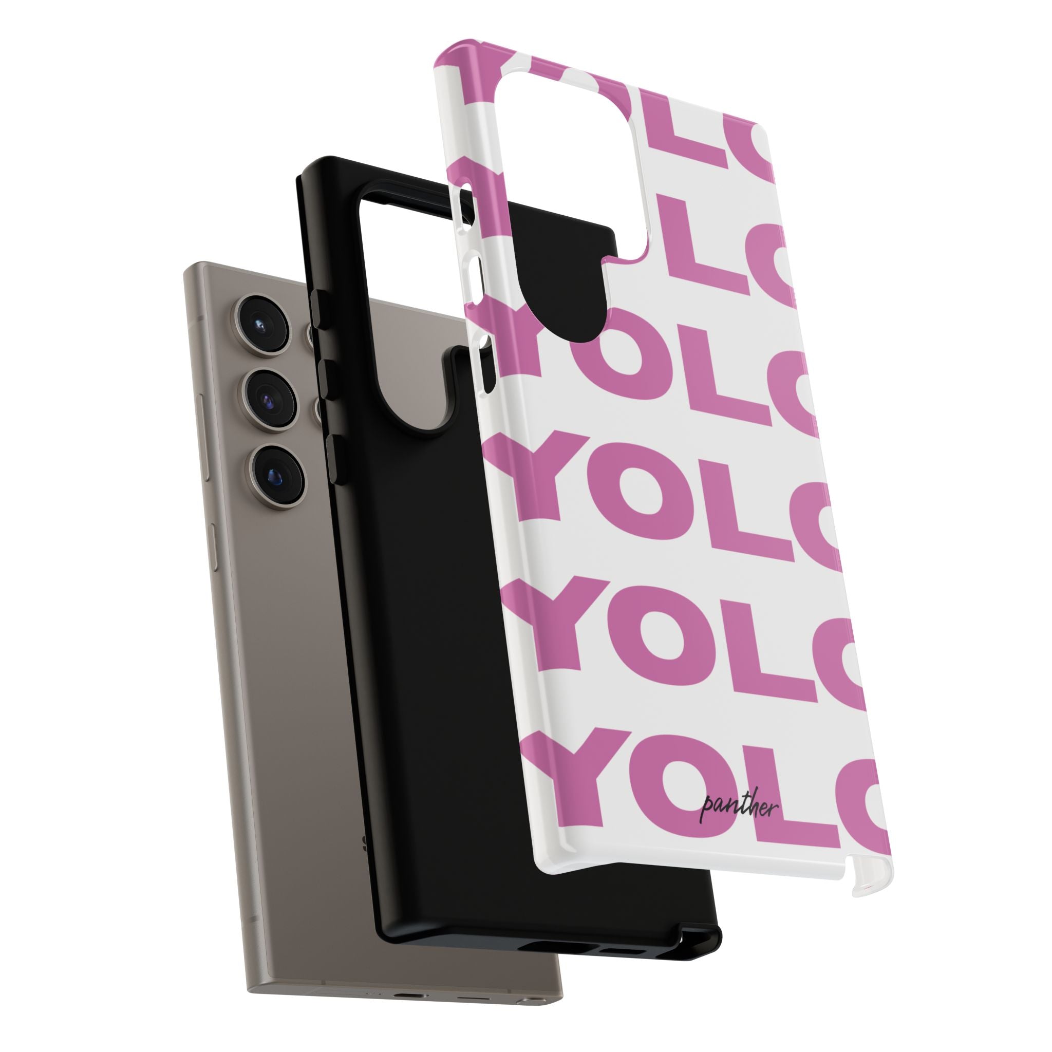 YOLO (White & Pink)