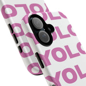 YOLO (White & Pink)