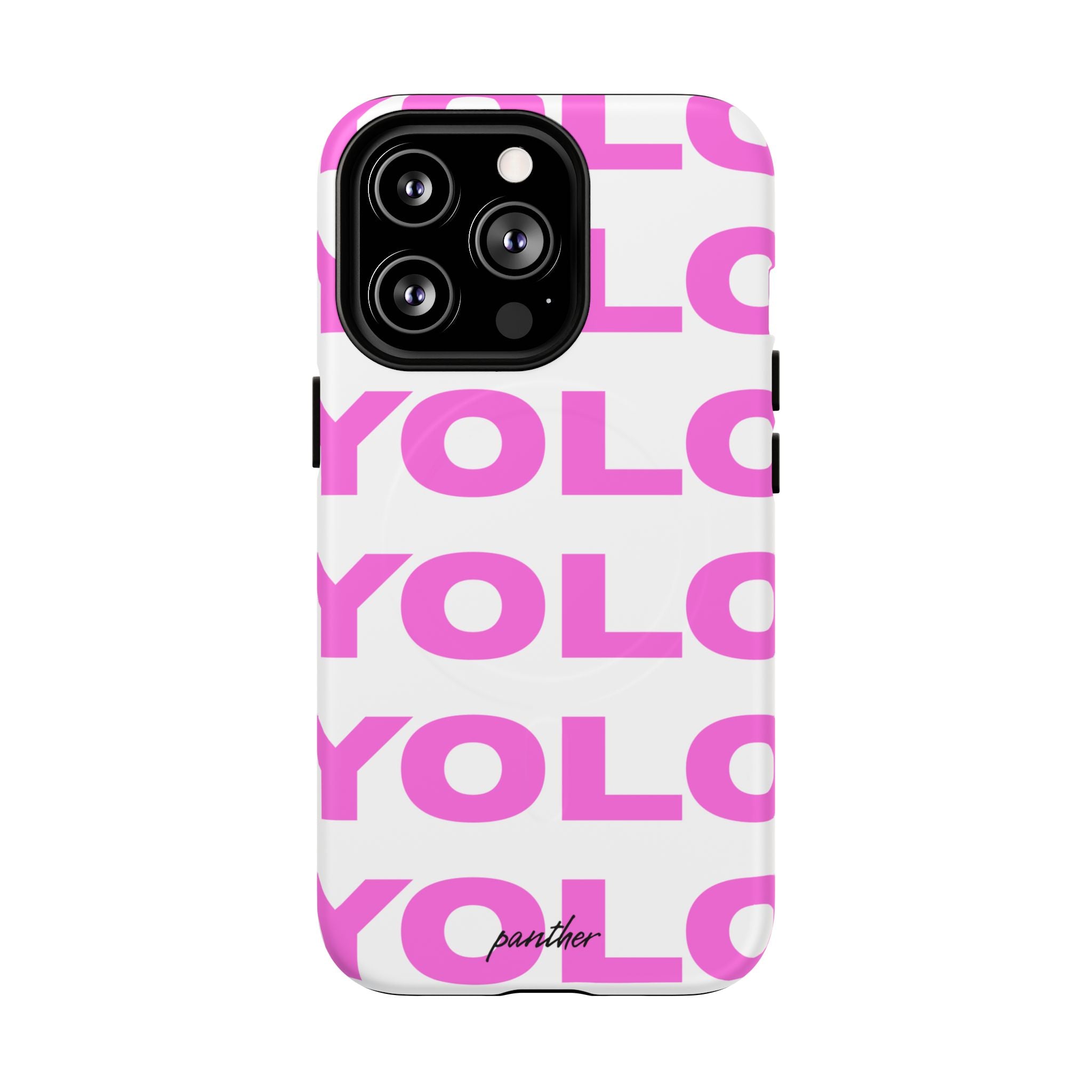 YOLO (White & Pink) (magsafe)