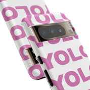 YOLO (White & Pink)