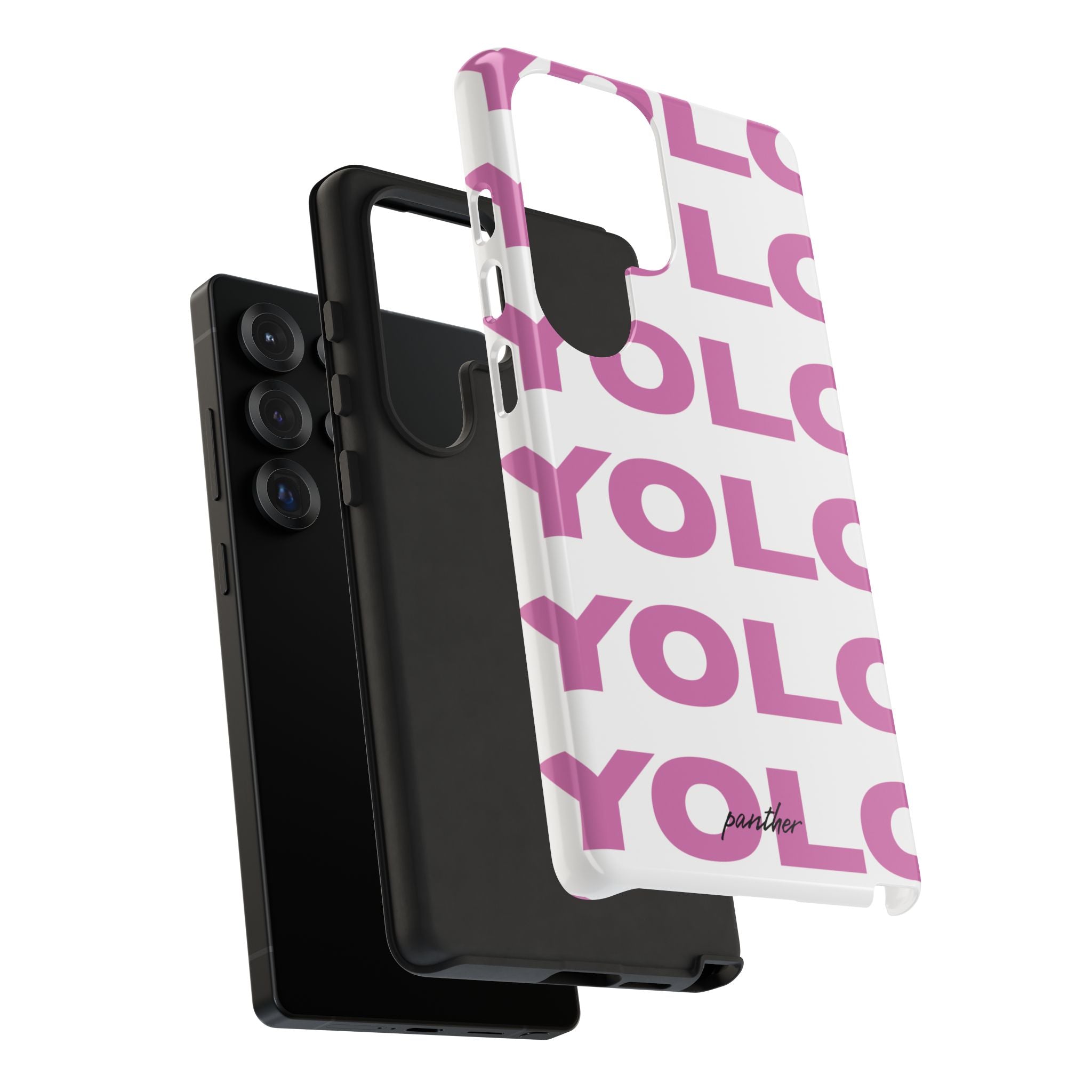 YOLO (White & Pink)