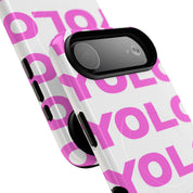 YOLO (White & Pink) (magsafe)