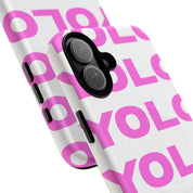 YOLO (White & Pink) (magsafe)