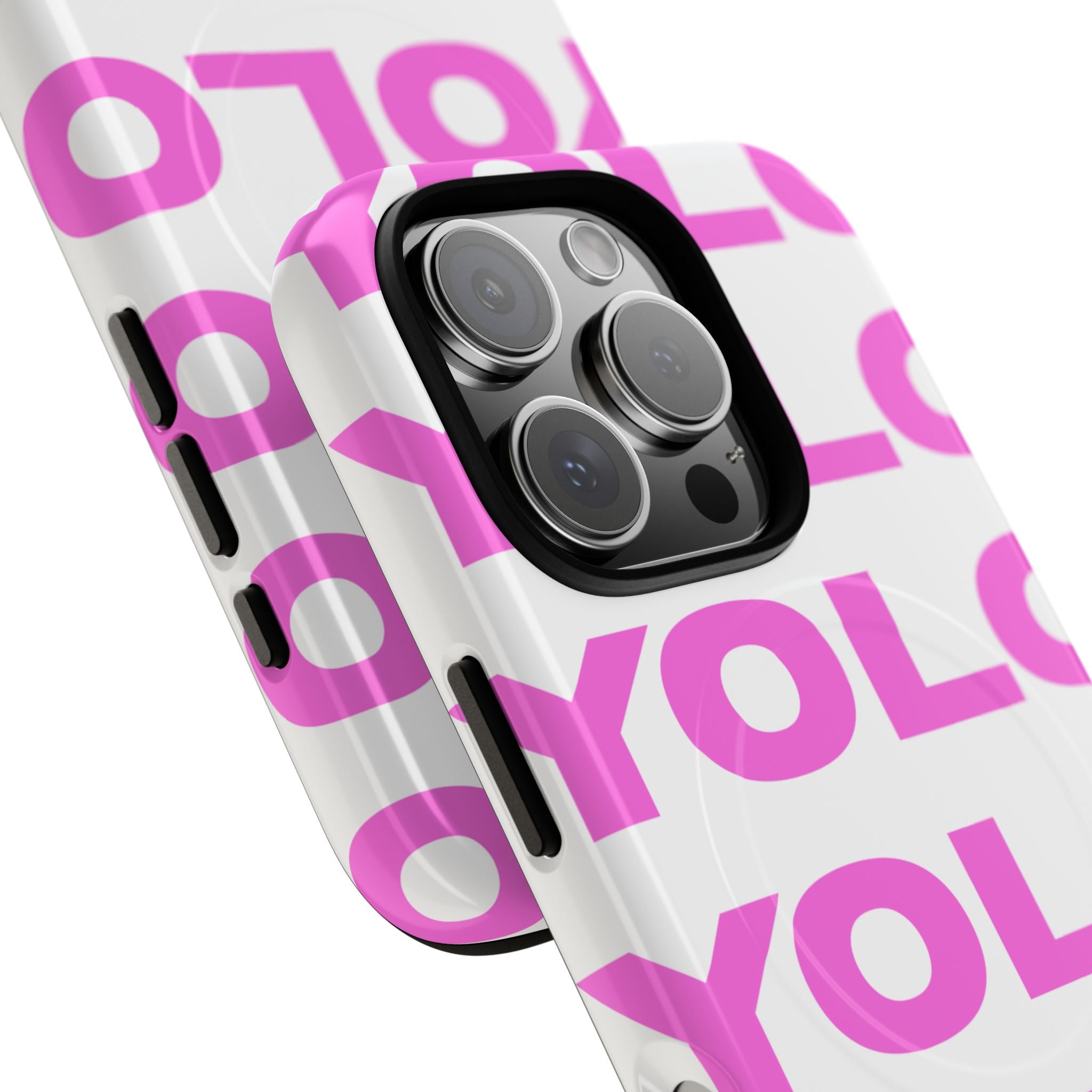 YOLO (White & Pink) (magsafe)