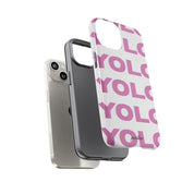 YOLO (White & Pink)