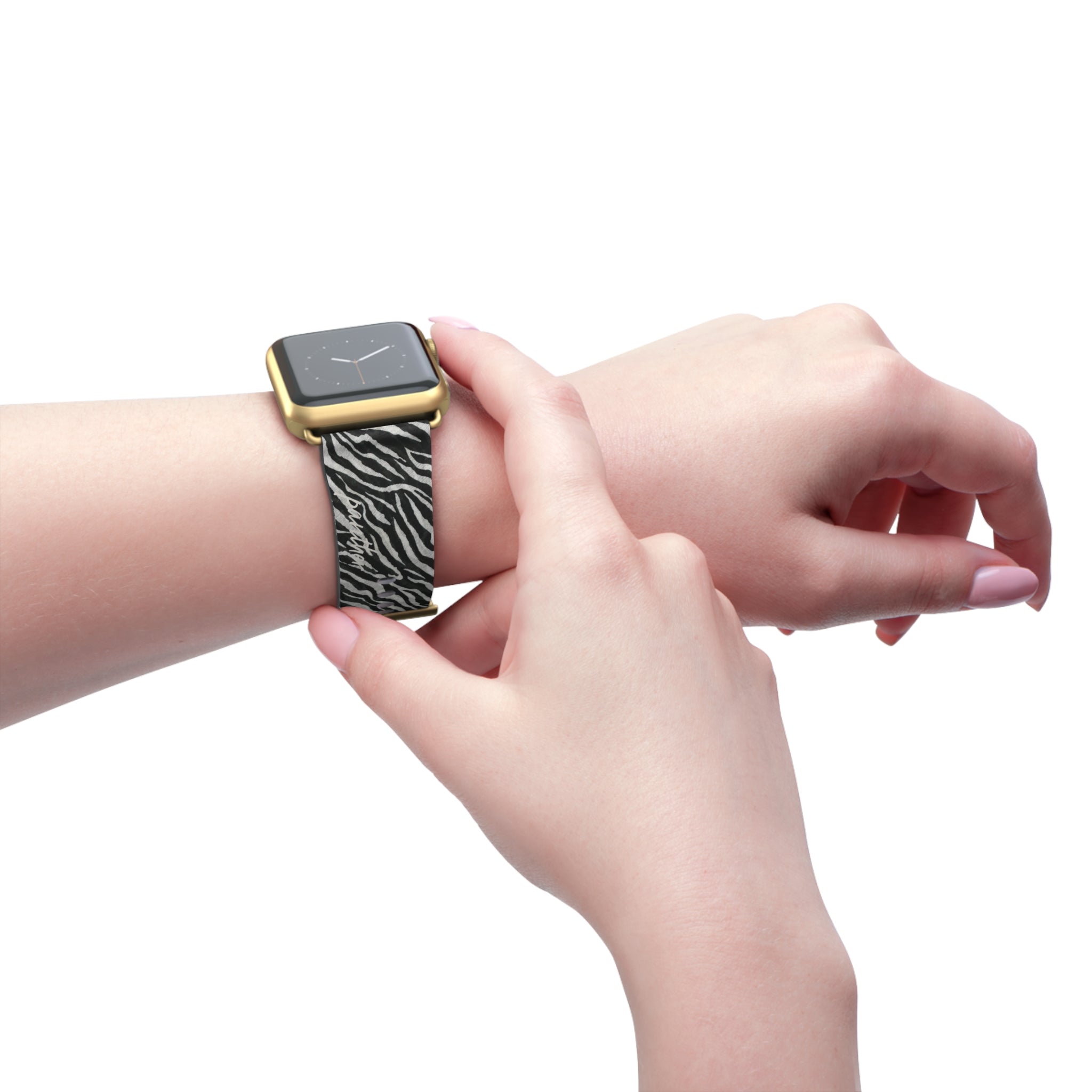 Zebra AppleWatch Band