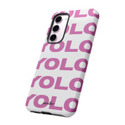 YOLO (White & Pink)