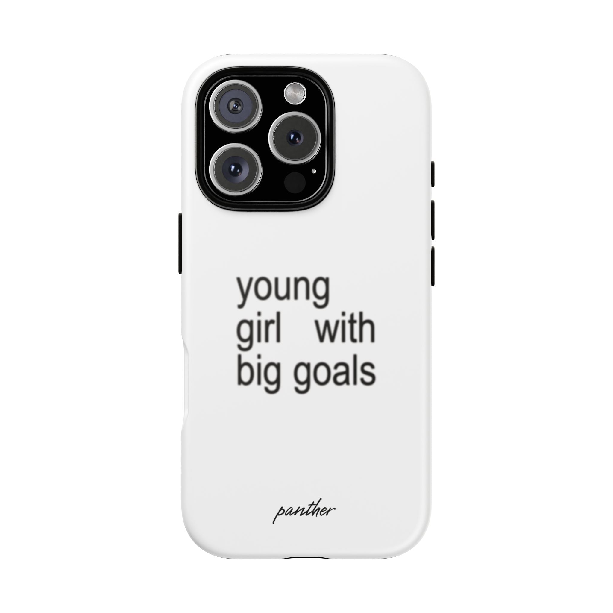 Young Girl With Big Goals