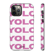 YOLO (White & Pink)