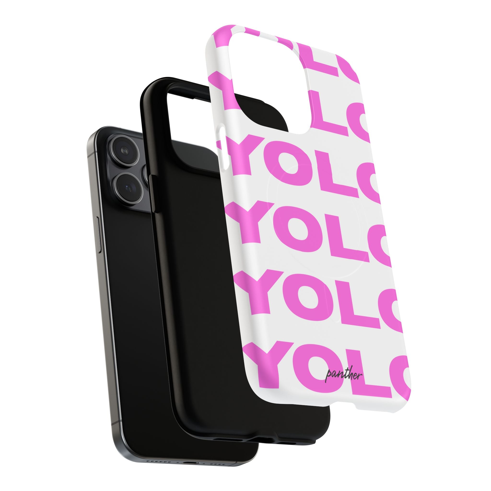 YOLO (White & Pink) (magsafe)