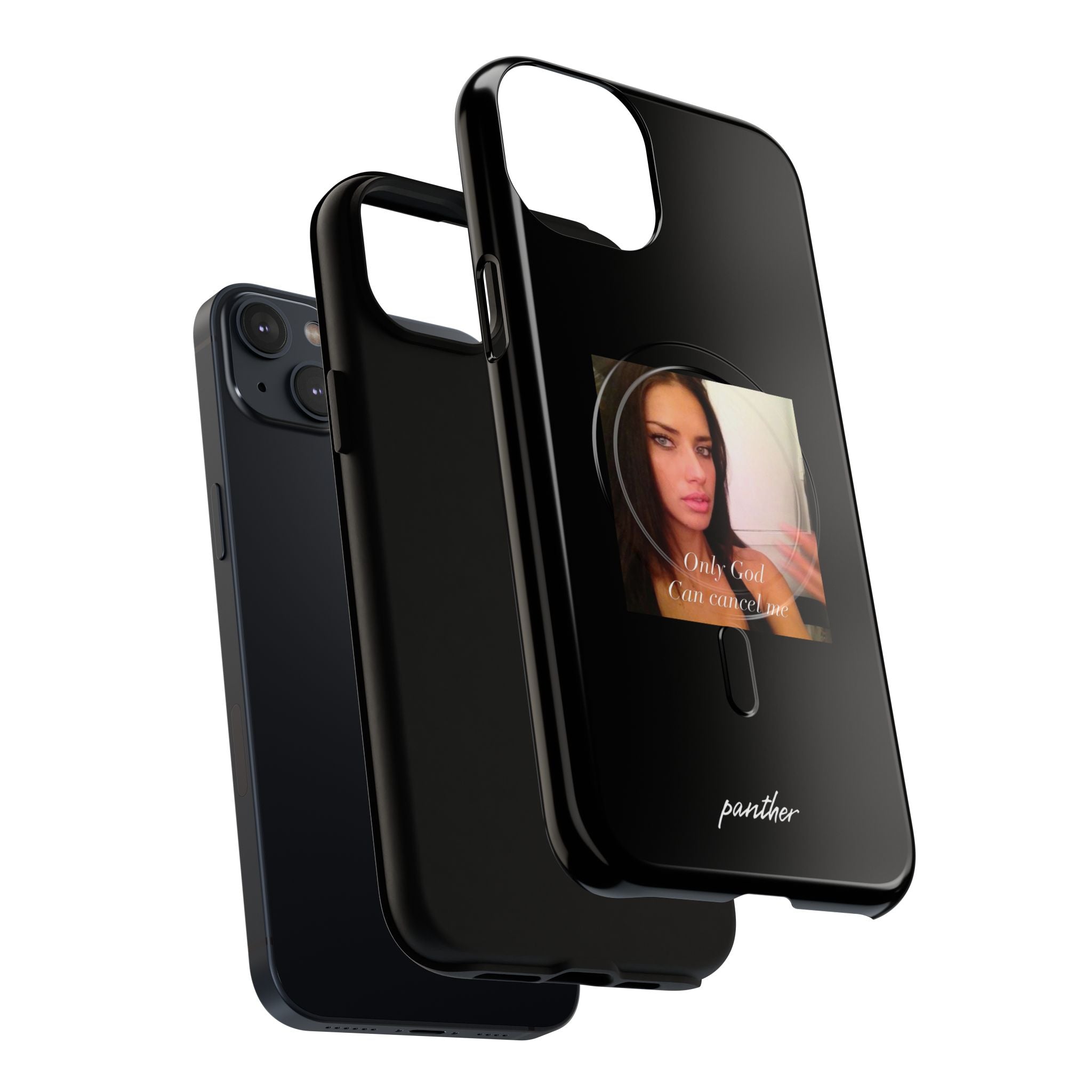 "Only God Can Cancel Me" (Black) (Magsafe)