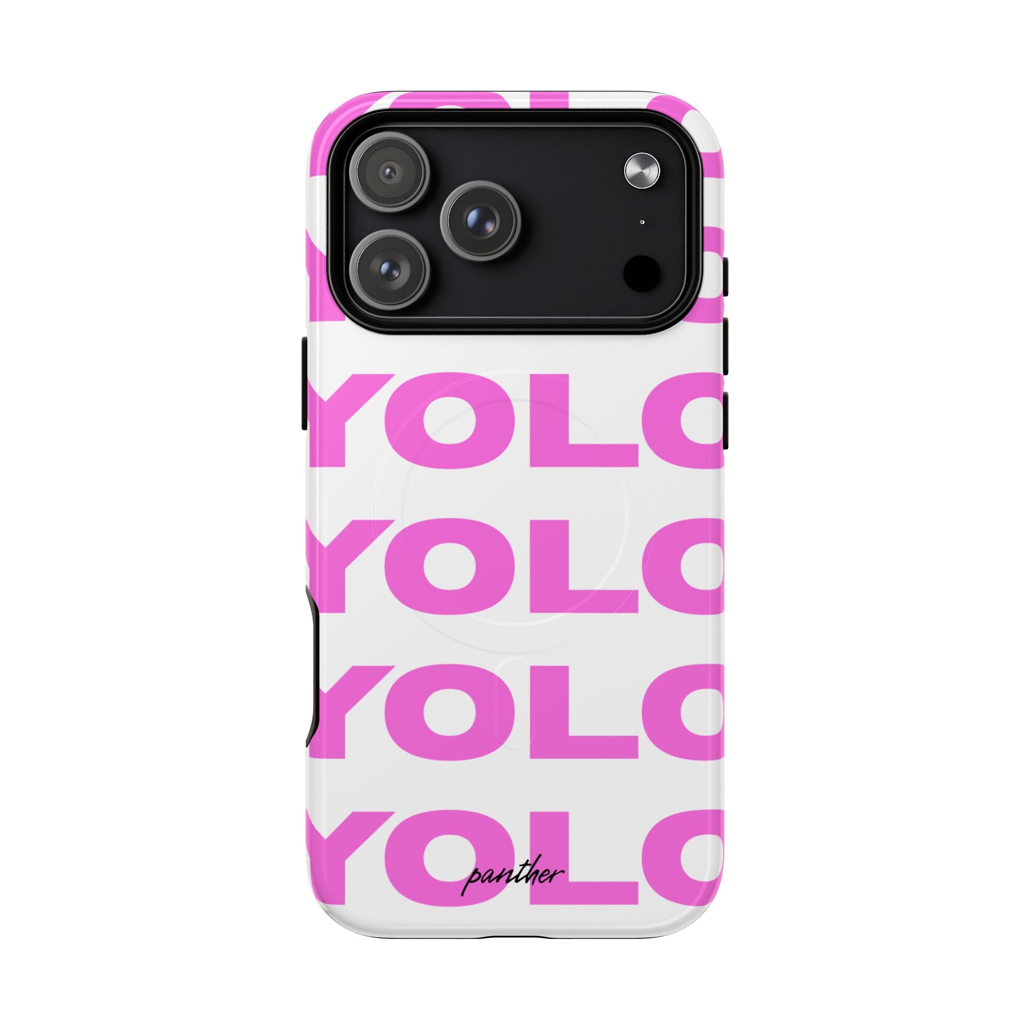 YOLO (White & Pink) (magsafe)