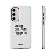 Young Girl With Big Goals