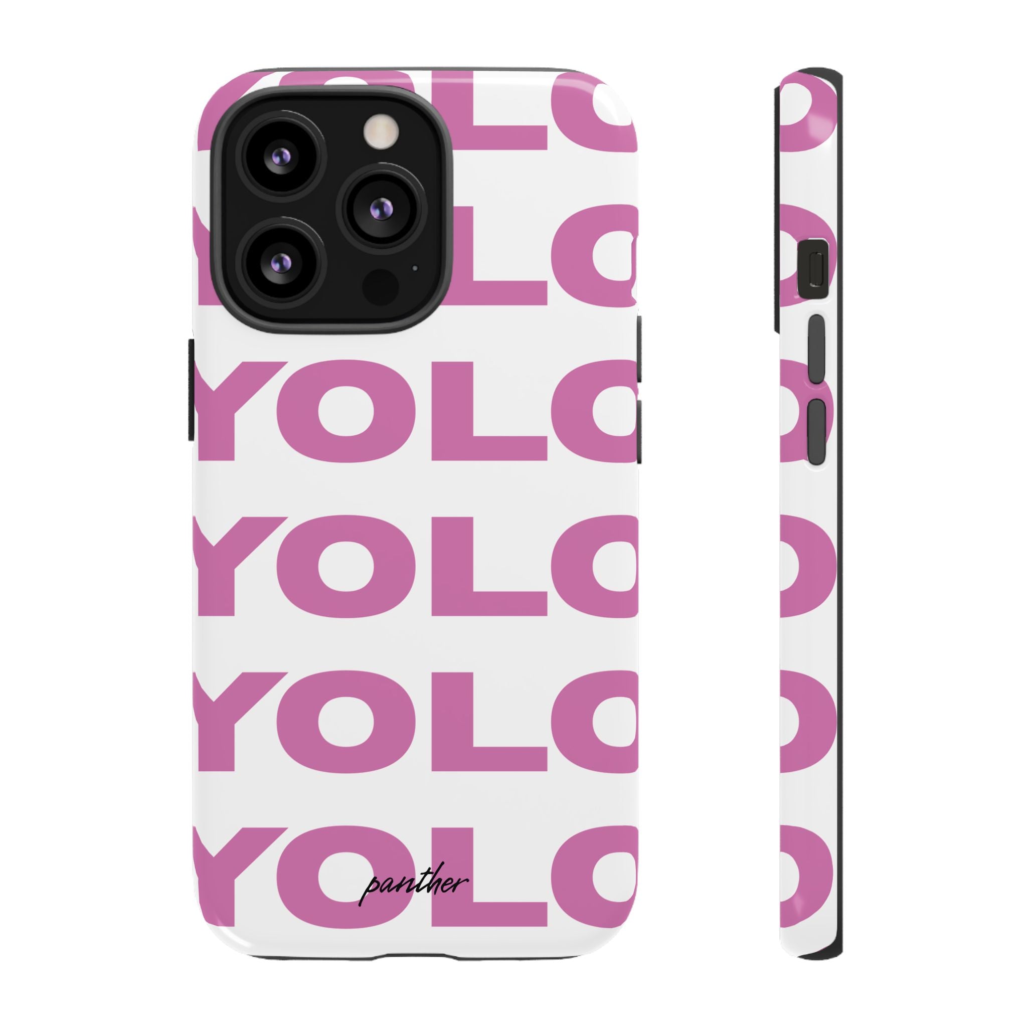YOLO (White & Pink)