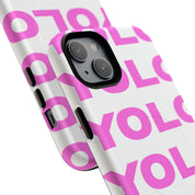YOLO (White & Pink) (magsafe)