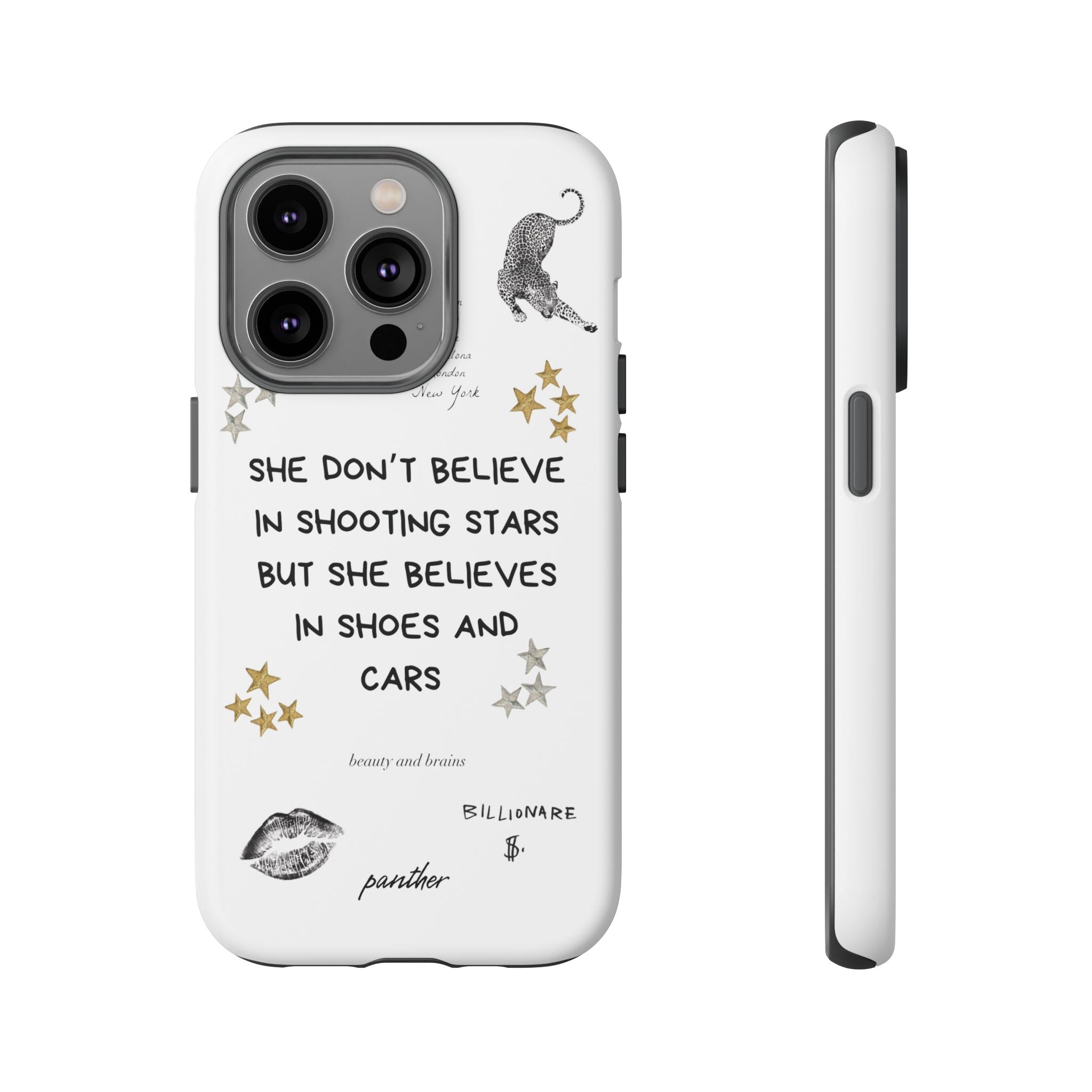 “She don’t believe in shooting stars”