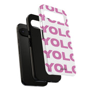 YOLO (White & Pink)