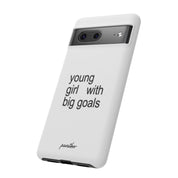 Young Girl With Big Goals