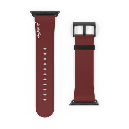 Burgundy AppleWatch Band