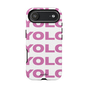 YOLO (White & Pink)