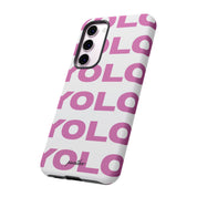 YOLO (White & Pink)