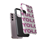 YOLO (White & Pink)