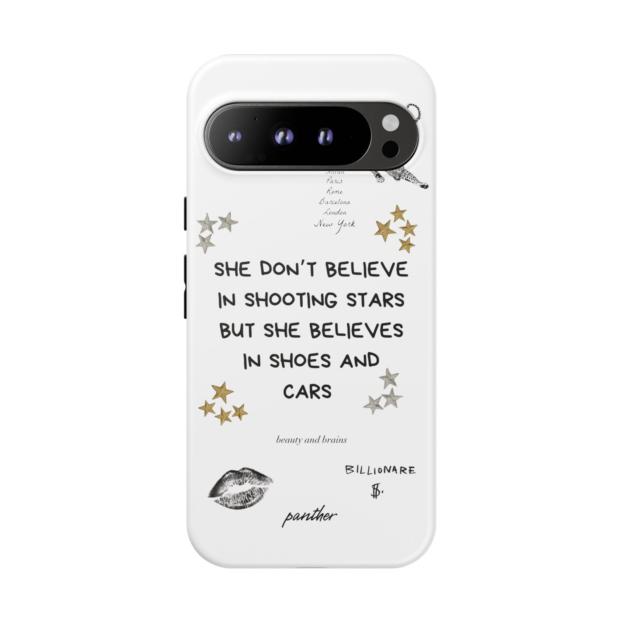 “She don’t believe in shooting stars”