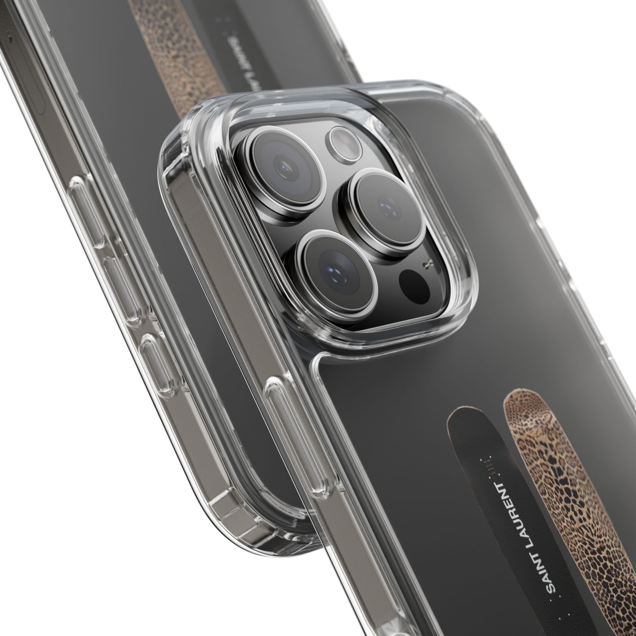 Panther Skateboard Clear Case
