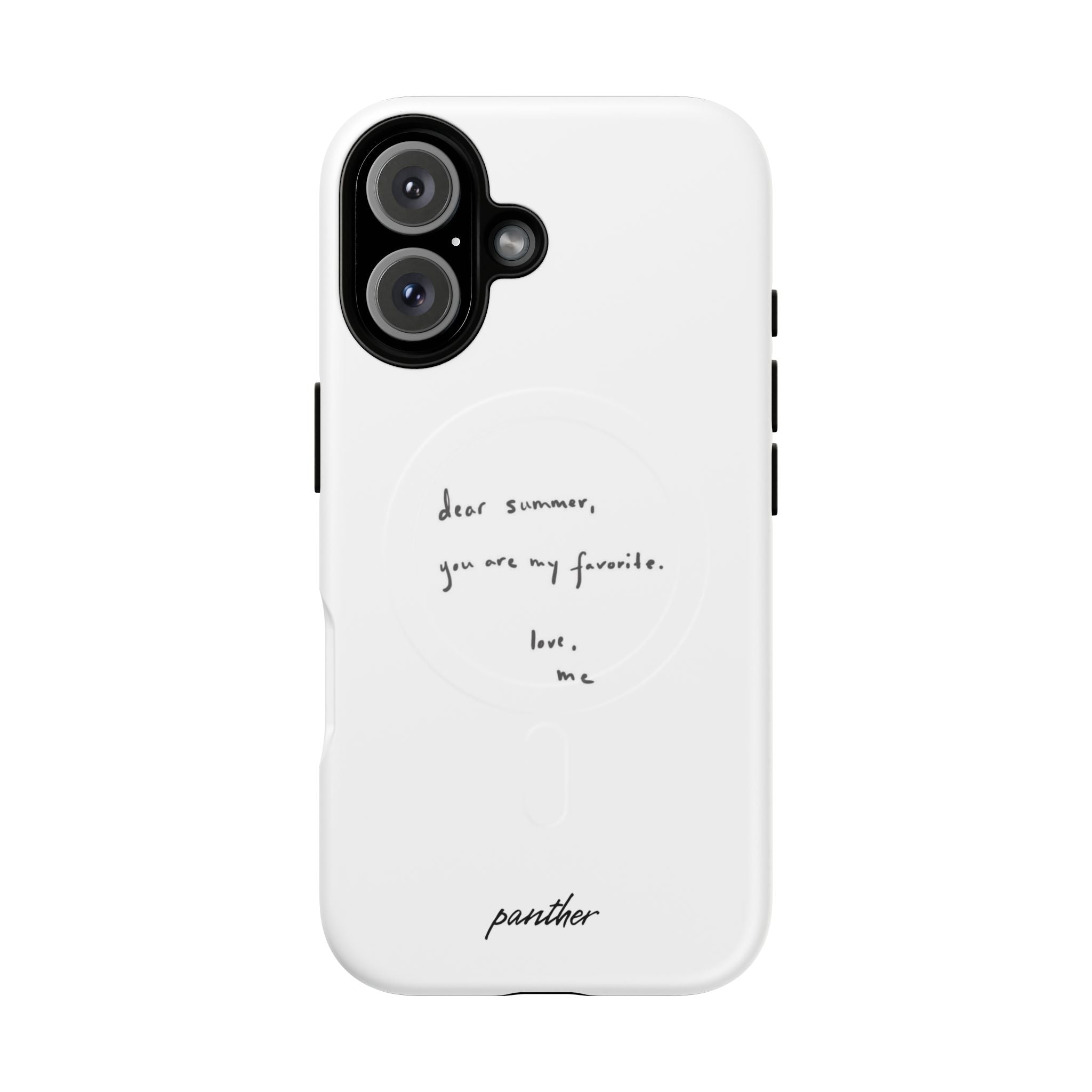 "Dear summer, you are my favorite." (Magsafe)