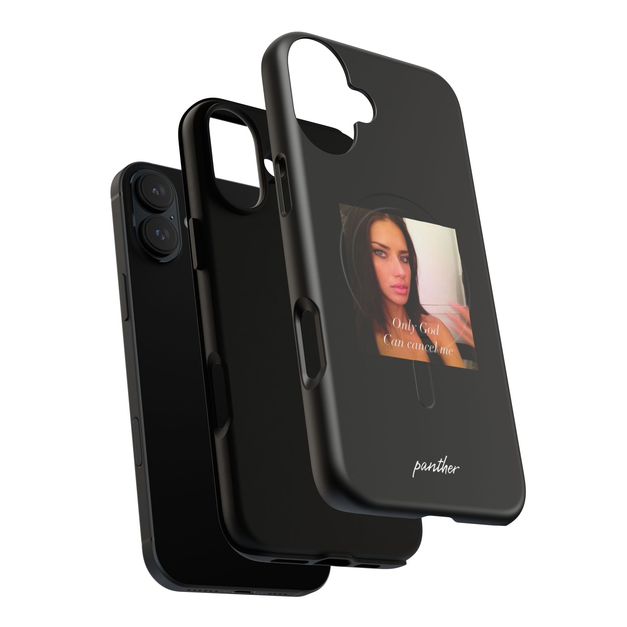 "Only God Can Cancel Me" (Black) (Magsafe)