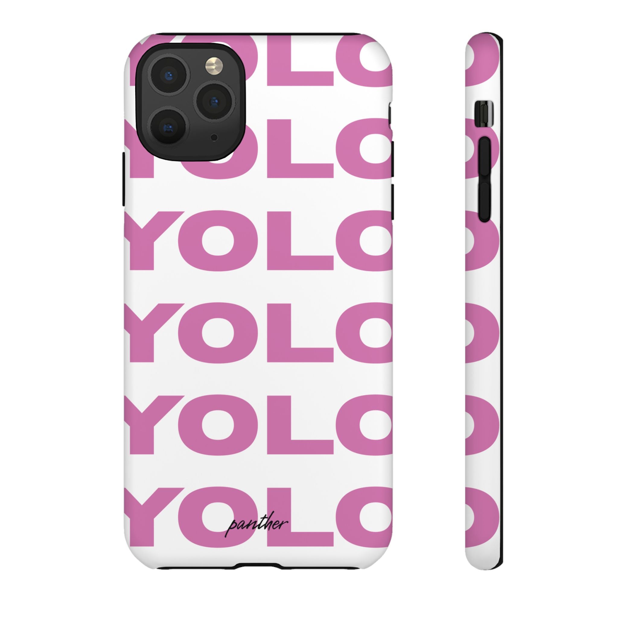 YOLO (White & Pink)