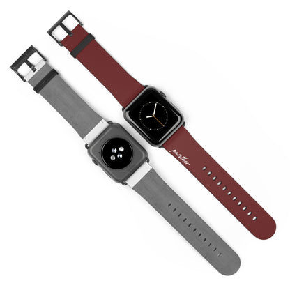 Burgundy AppleWatch Band