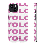 YOLO (White & Pink)