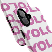 YOLO (White & Pink)