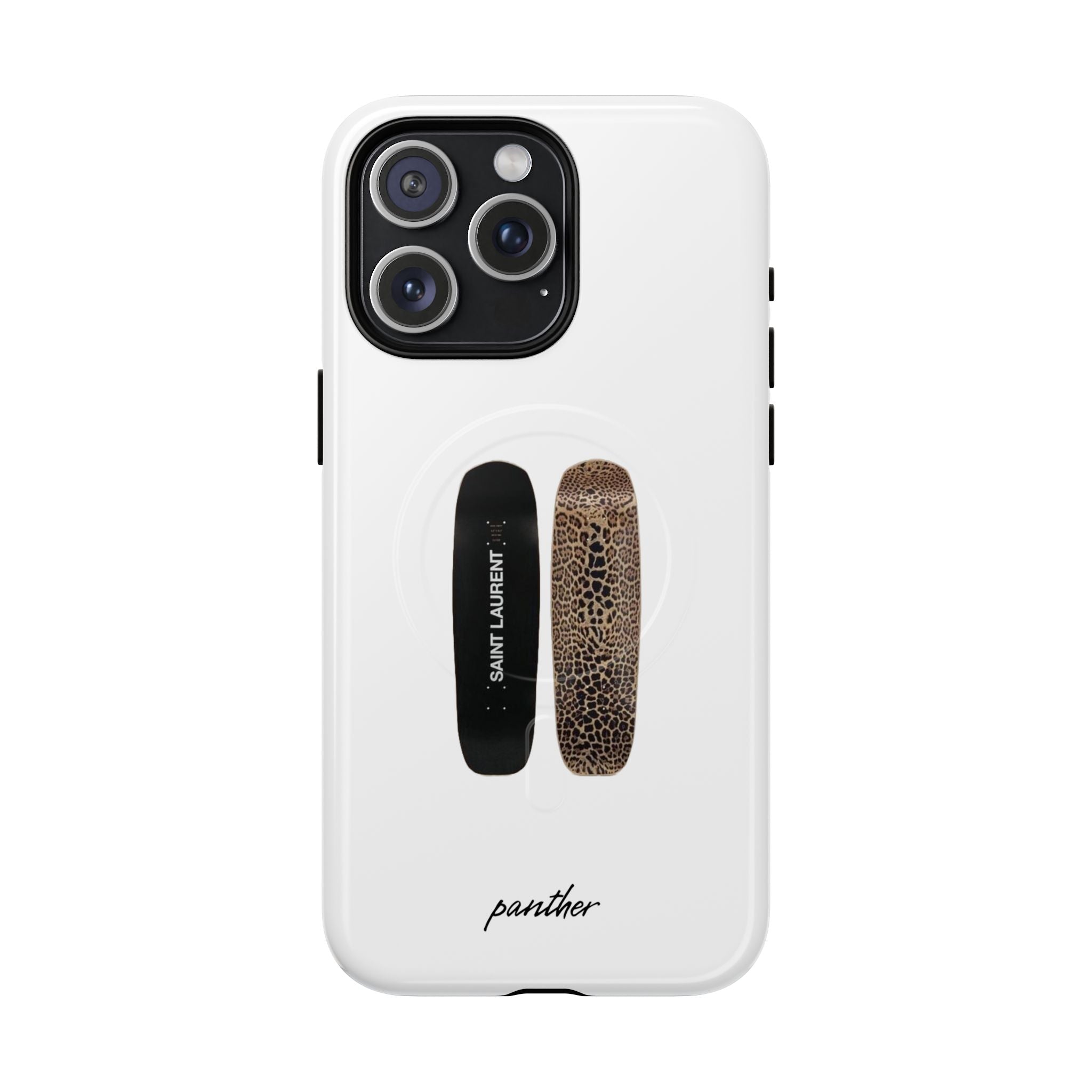Panther Skateboards (White) (Magsafe)
