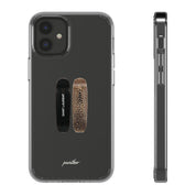 Panther Skateboard Clear Case