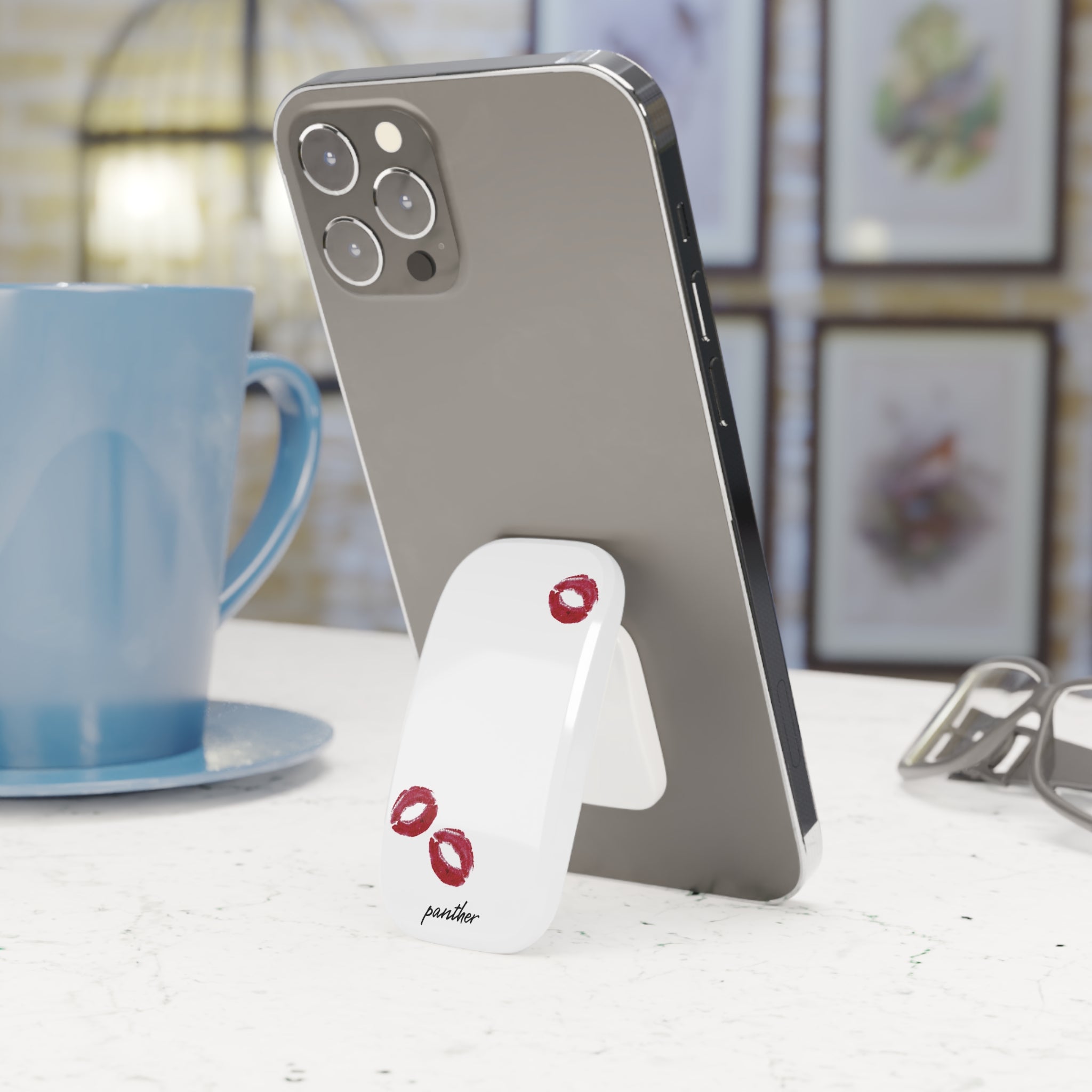 Kiss & Tell Phone Click-On Grip
