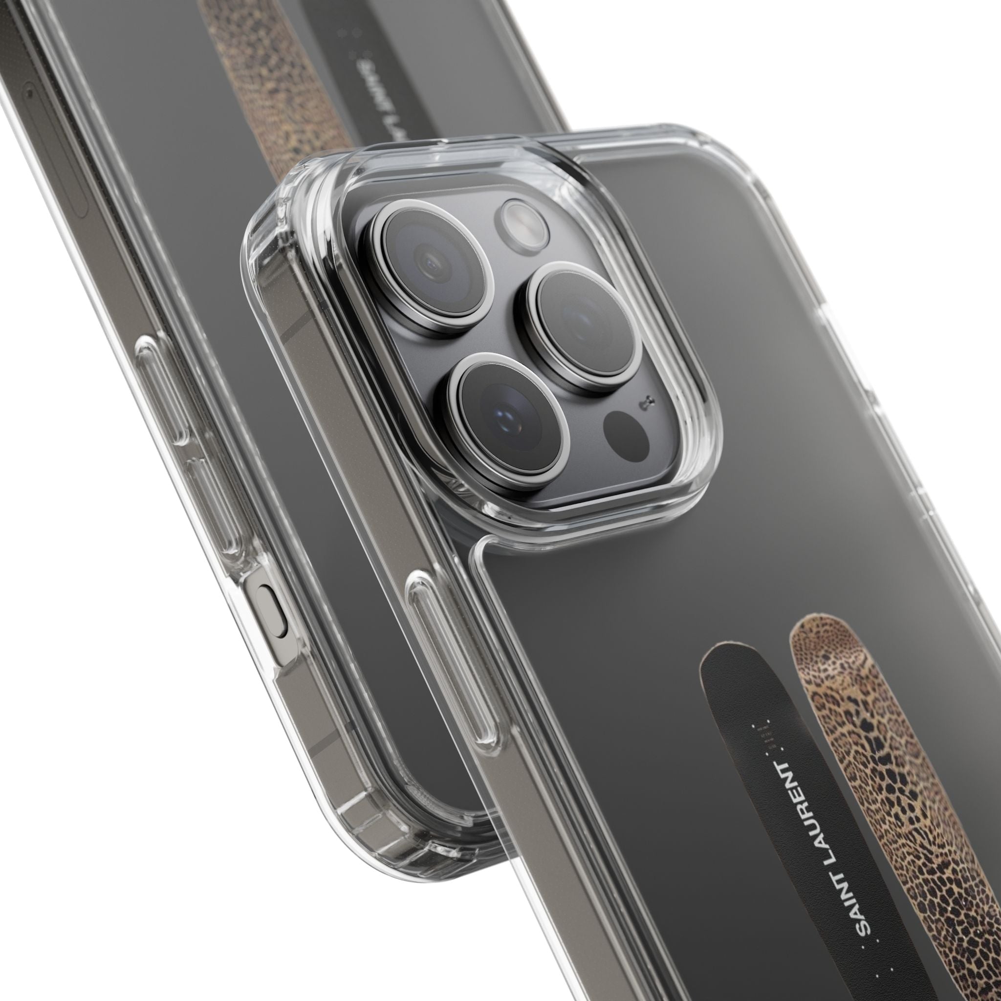 Panther Skateboard Clear Case