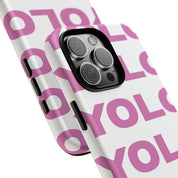 YOLO (White & Pink)