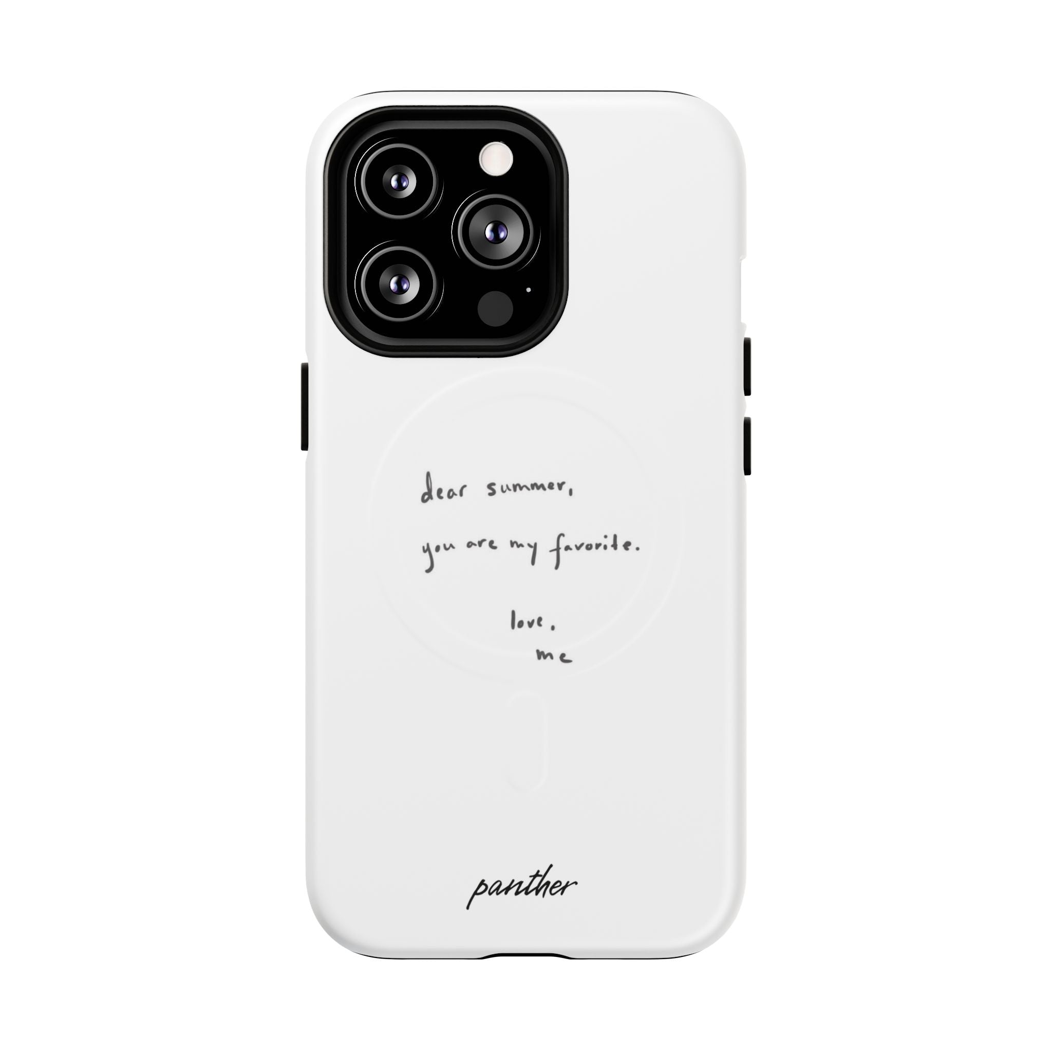 "Dear summer, you are my favorite." (Magsafe)