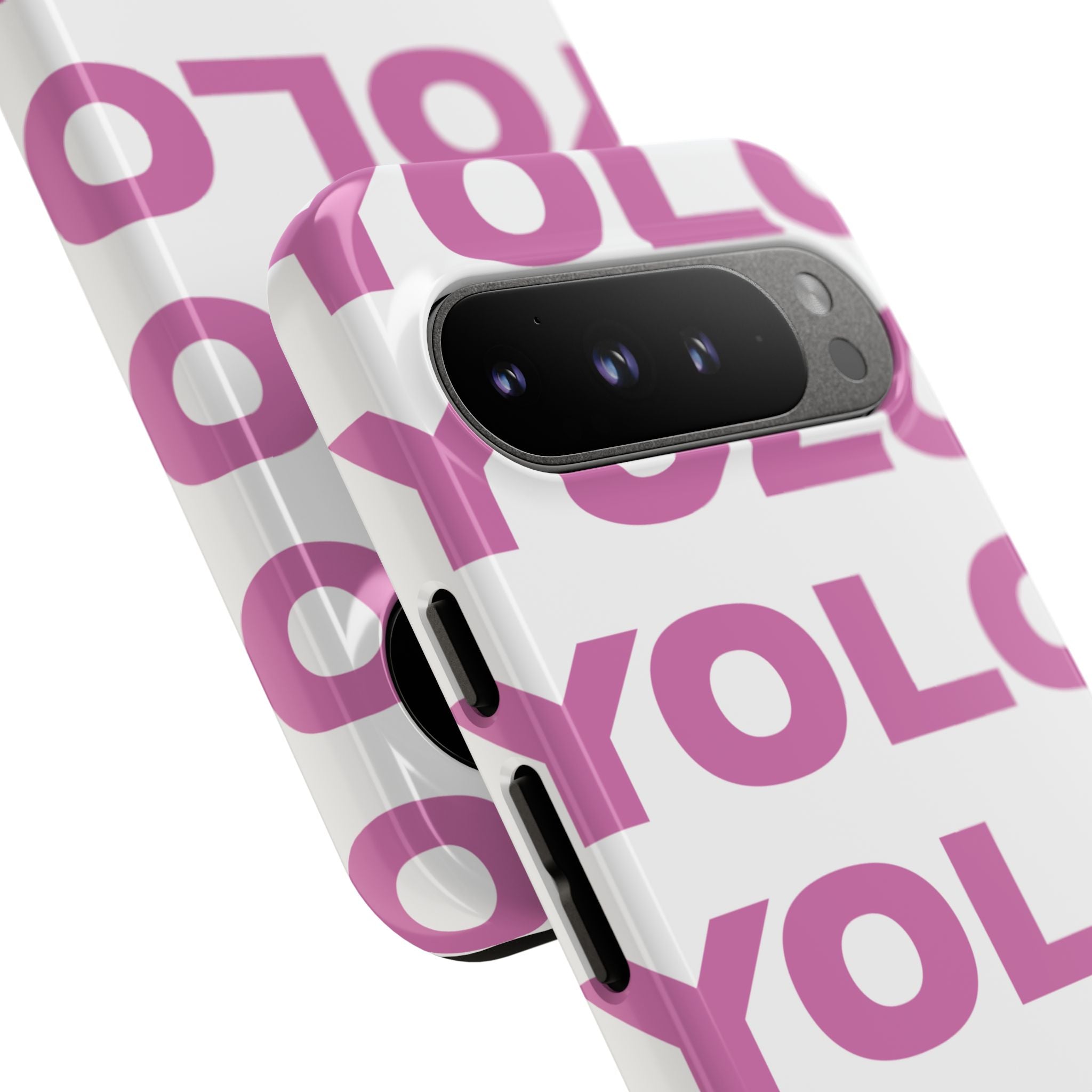YOLO (White & Pink)