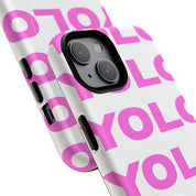 YOLO (White & Pink) (magsafe)