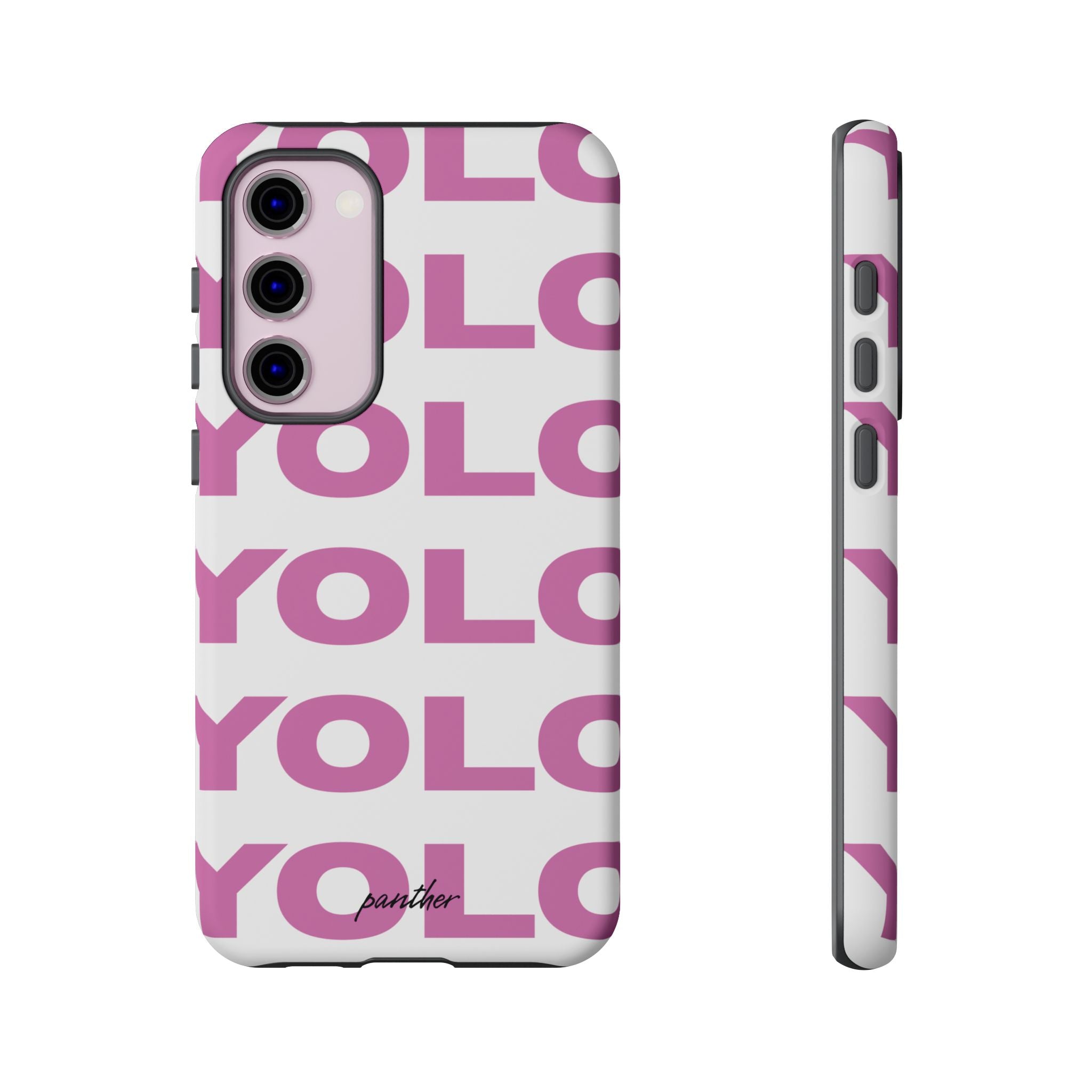 YOLO (White & Pink)