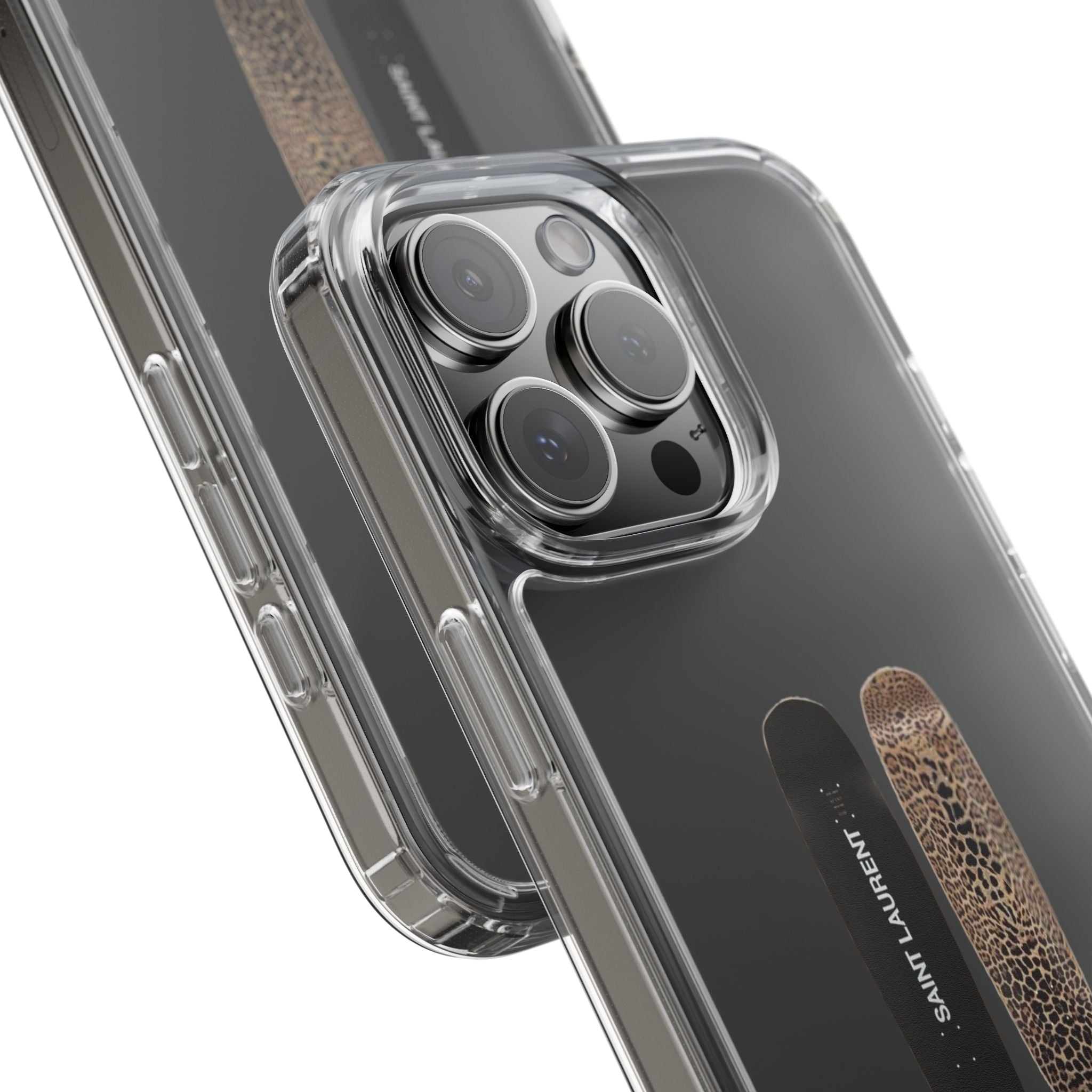 Panther Skateboard Clear Case