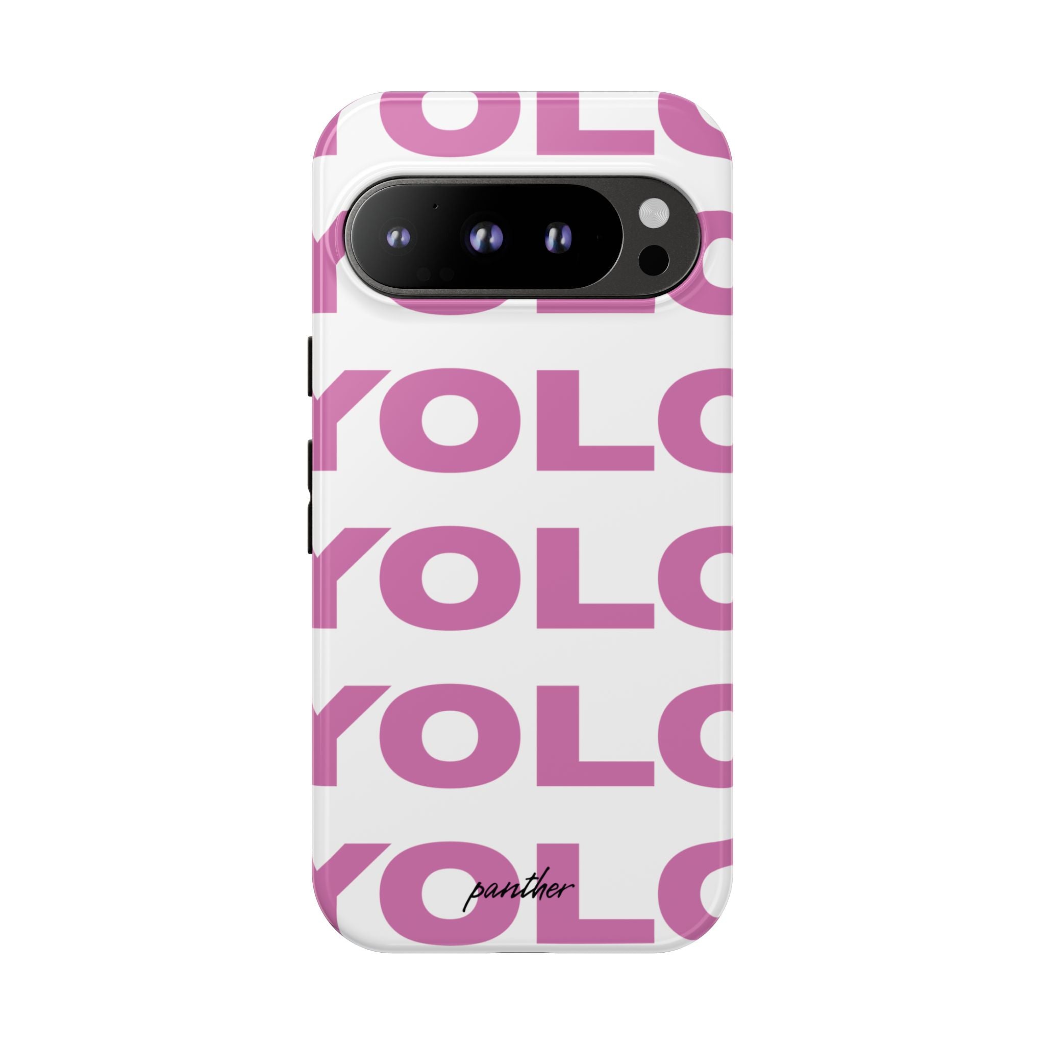YOLO (White & Pink)