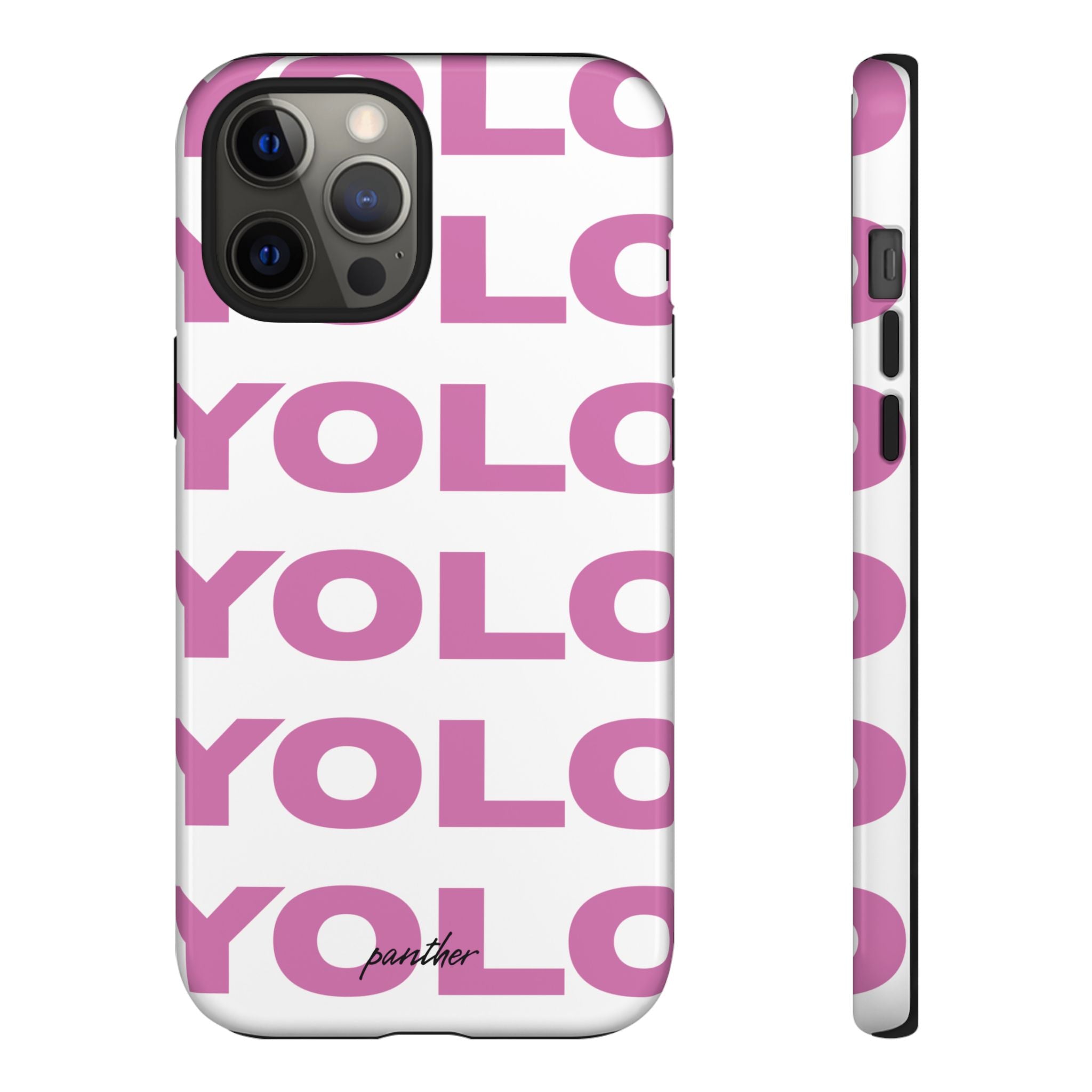 YOLO (White & Pink)