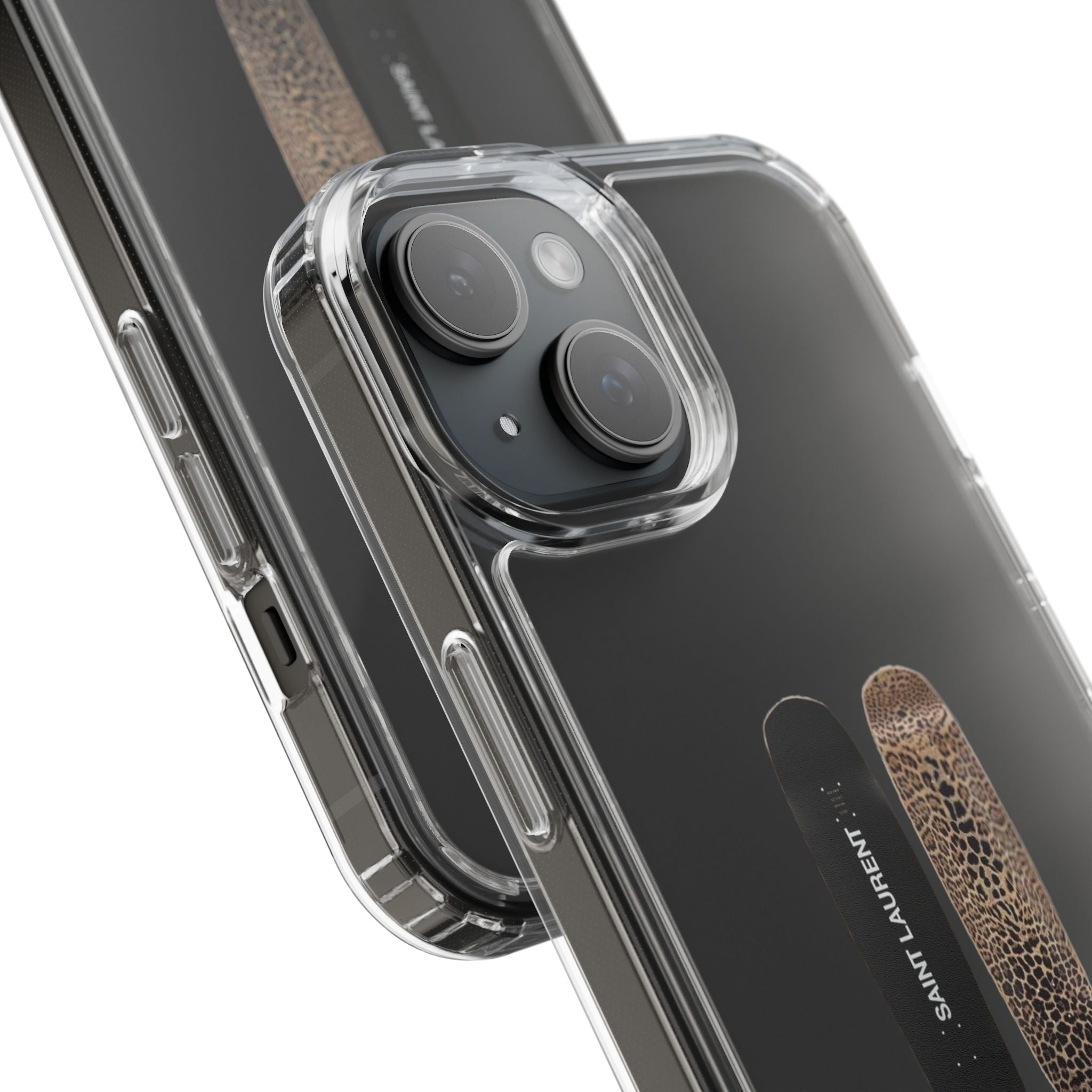 Panther Skateboard Clear Case