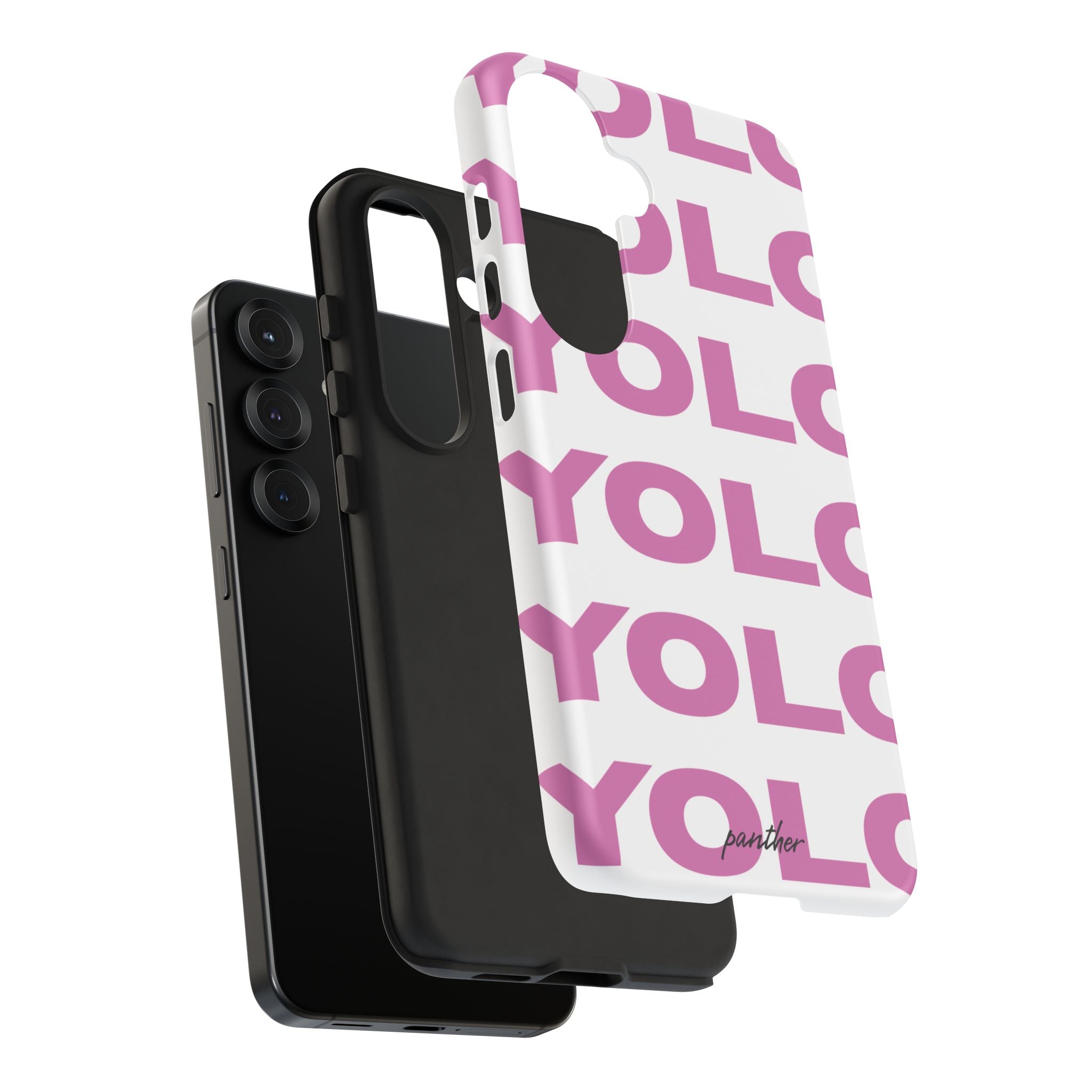 YOLO (White & Pink)