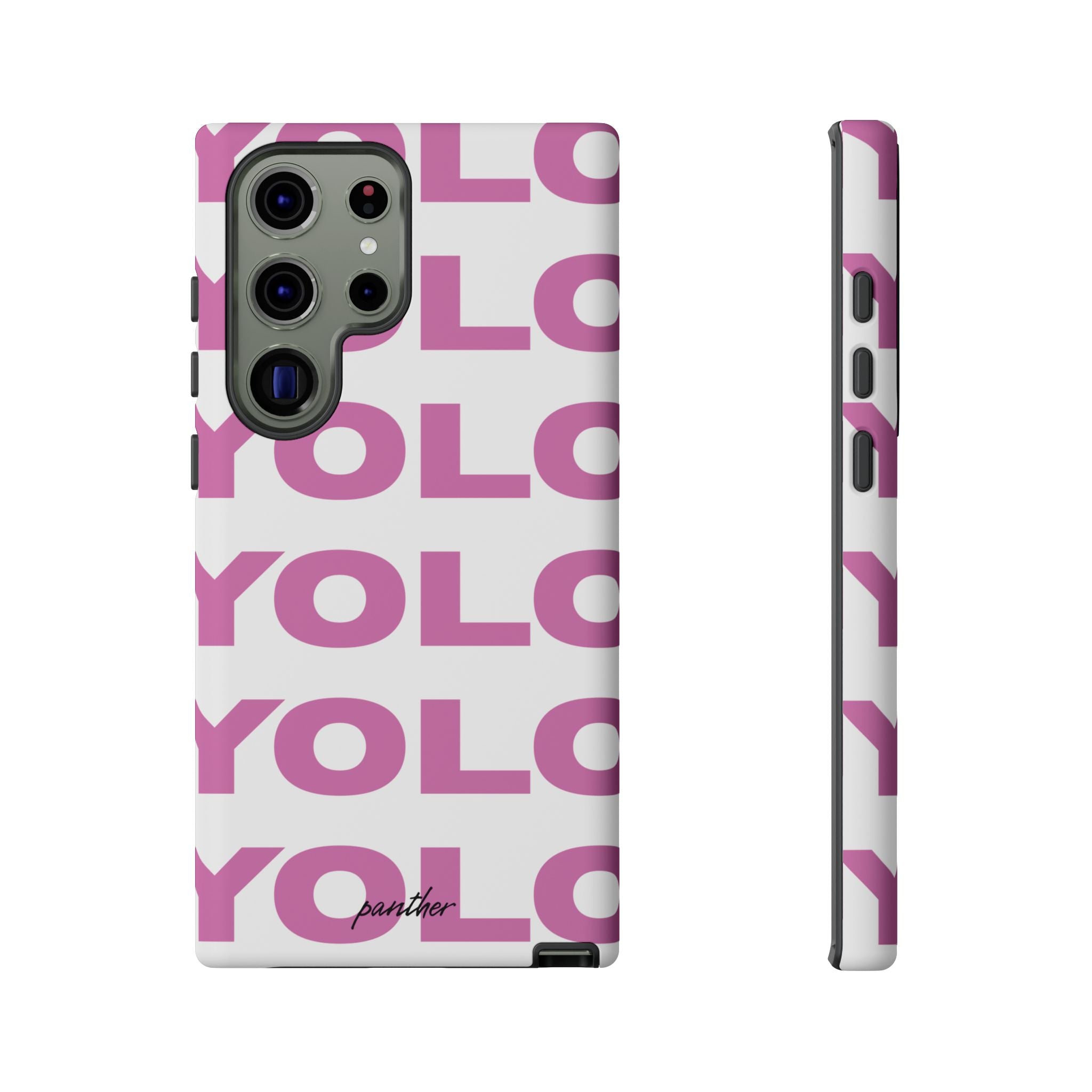 YOLO (White & Pink)