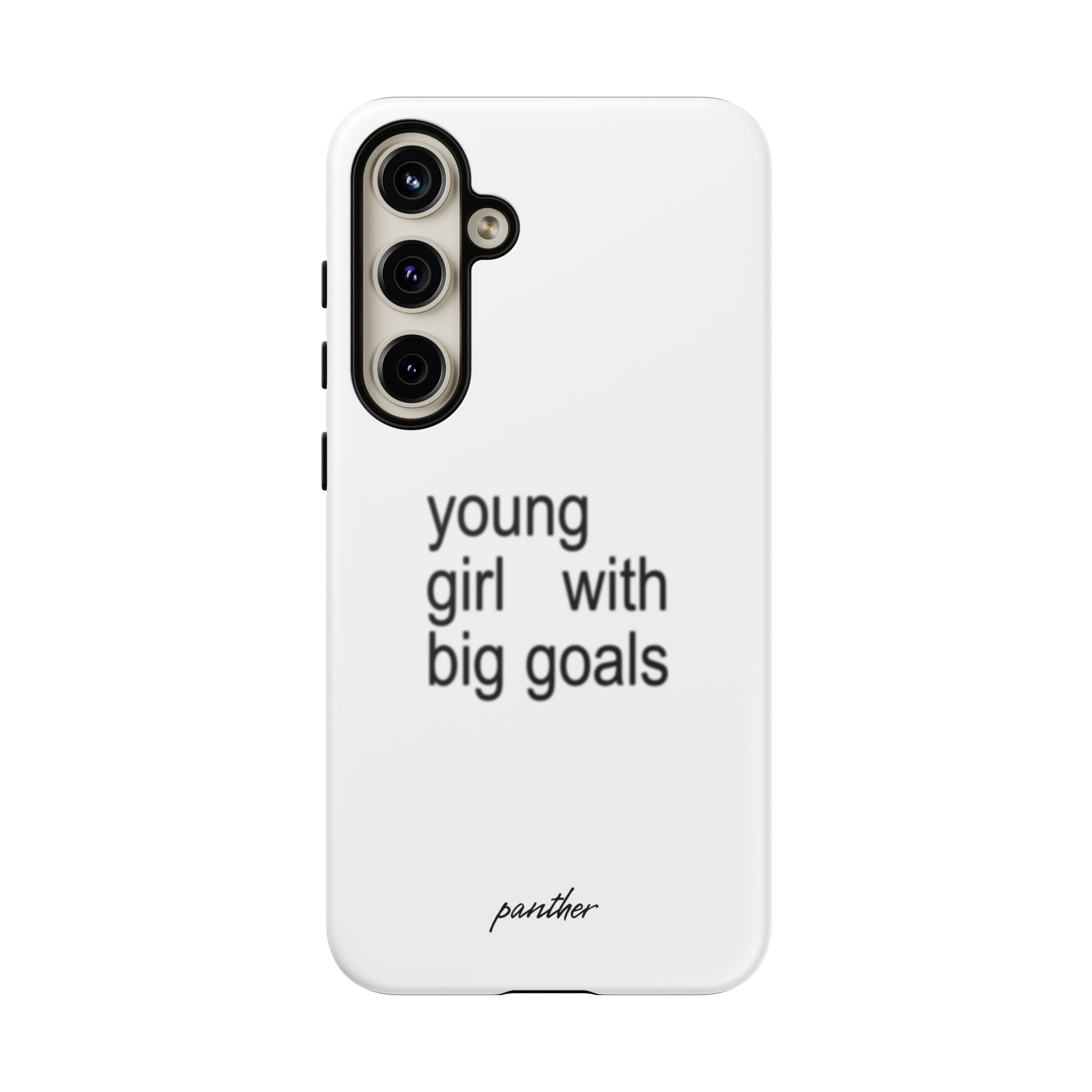 Young Girl With Big Goals